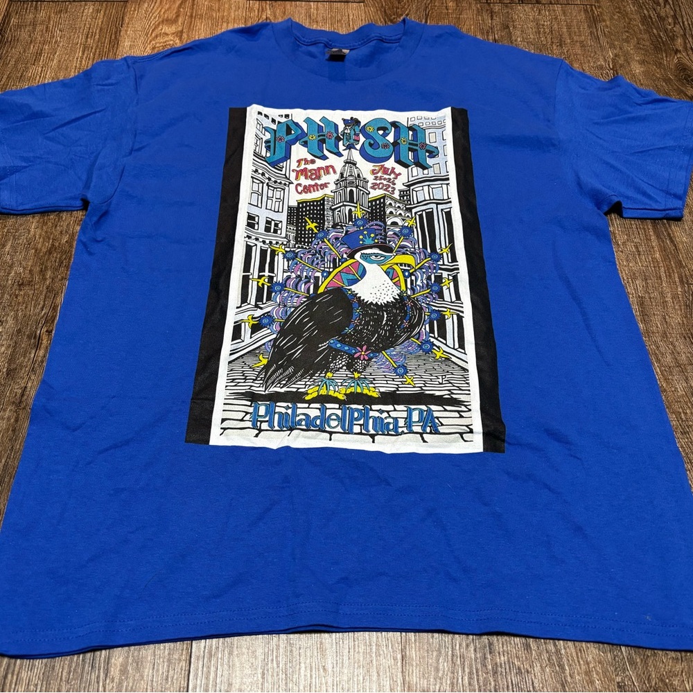NWOT! Phish Mann Center Philadelphia 2023 Jim Pollock T-Shirt